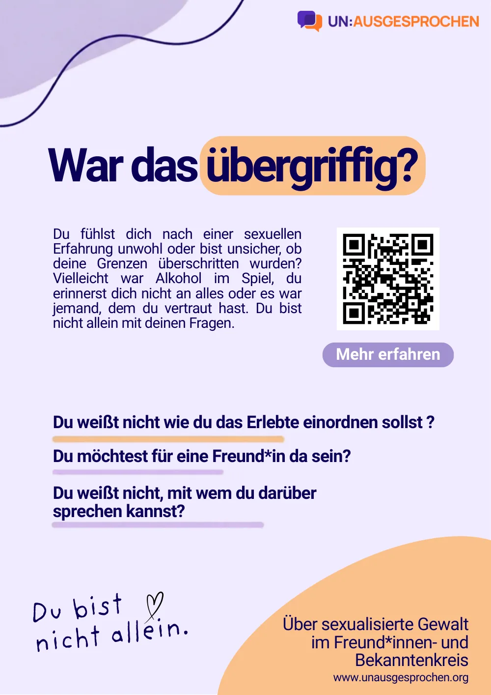 Vorschau: War das übergriffig?