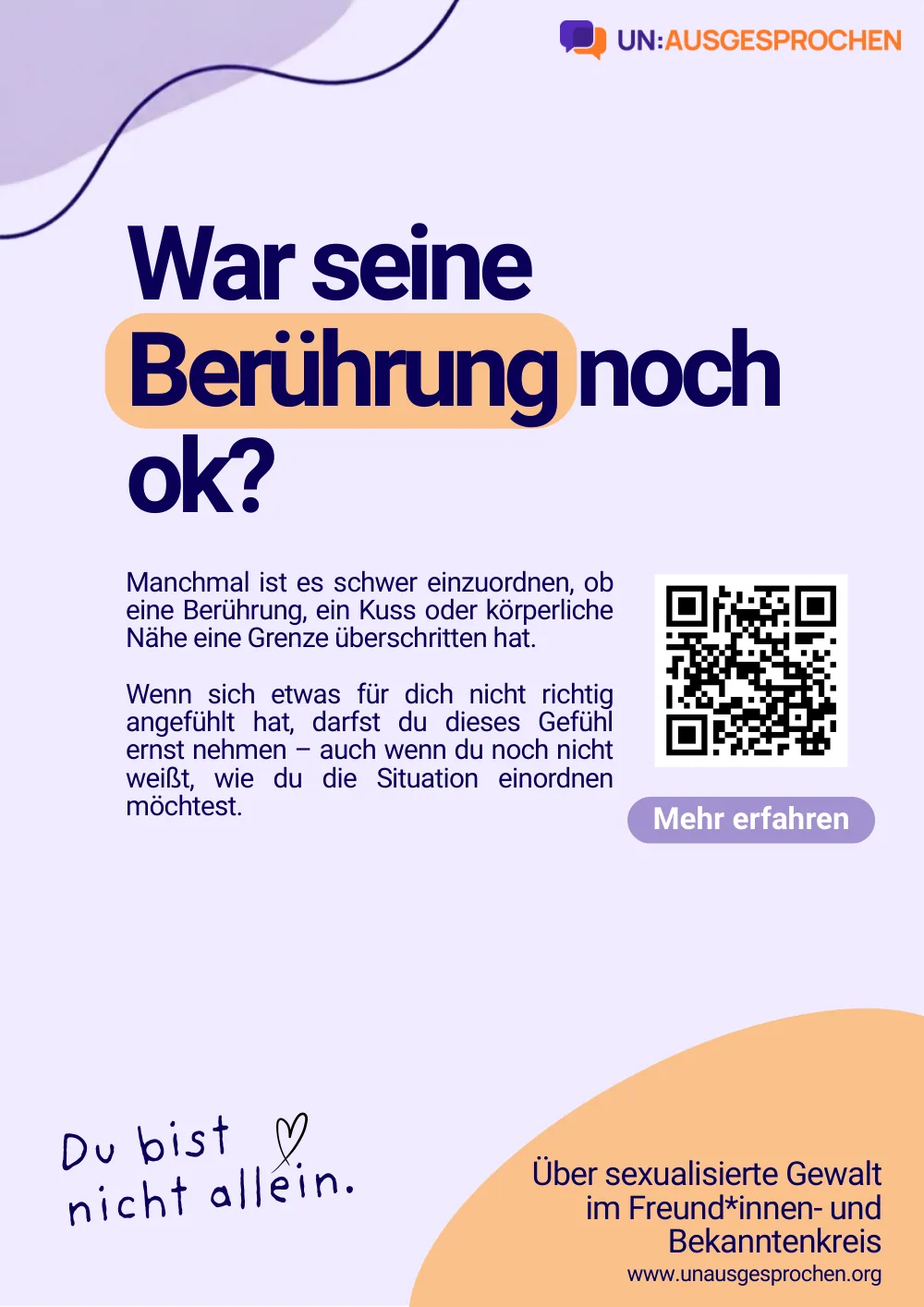 Vorschau: War seine Berührung noch okay?